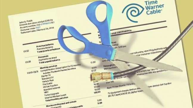 Cut Cable Bill