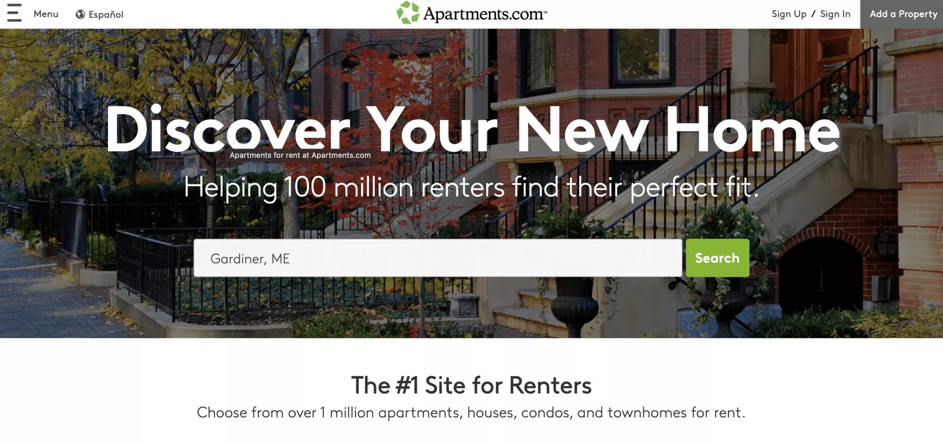 Los mejores sitios web para ayudarlo a encontrar el apartamento perfecto - Apartamentos.com