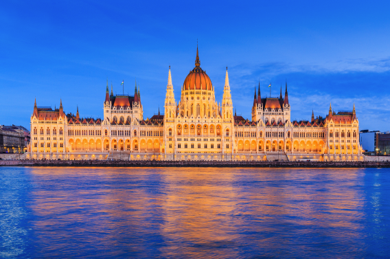 Hungary's parliament building in Budapest