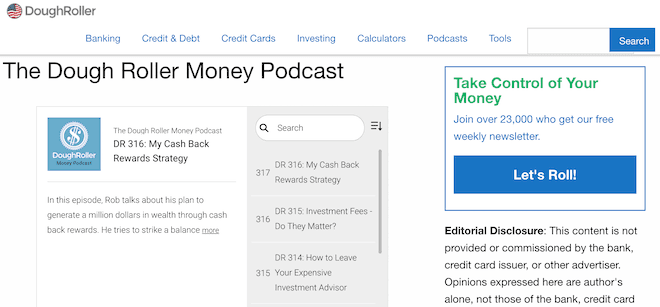 The Dough Roller Money Podcast
