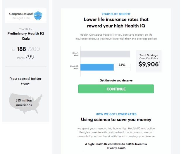 Health IQ Elite Status