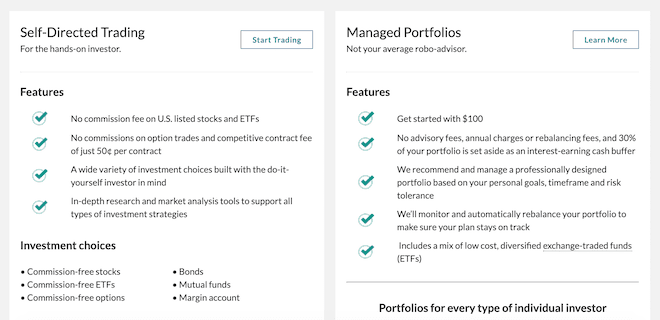 Ally Invest Review - Self Directed vs. Managed Accounts