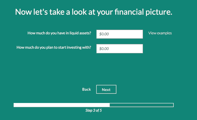 Ally Invest Review - Step 4 - Assets