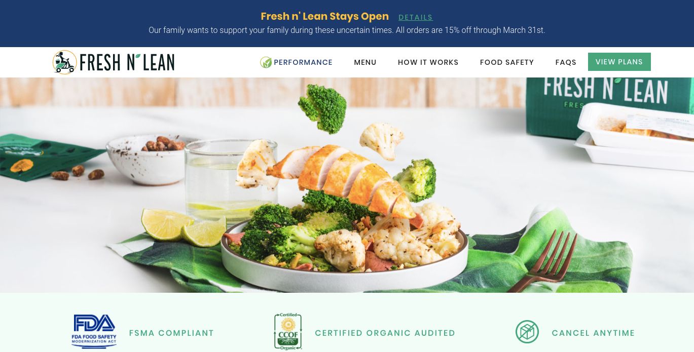 Staying In? Get Healthy, Organic Meals Delivered To Your Door - Fresh'n'Lean