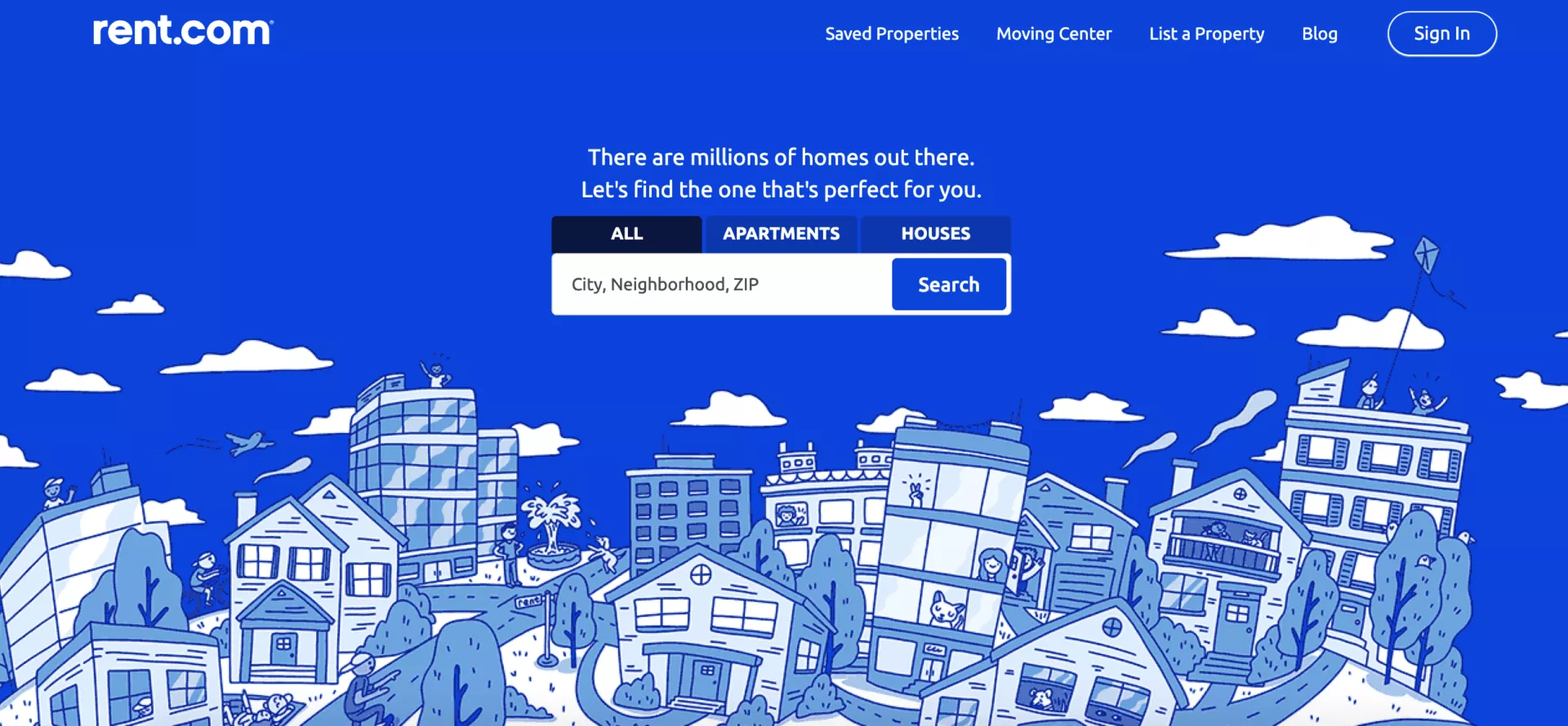 Los mejores sitios web para ayudarlo a encontrar el apartamento perfecto: Rent.com