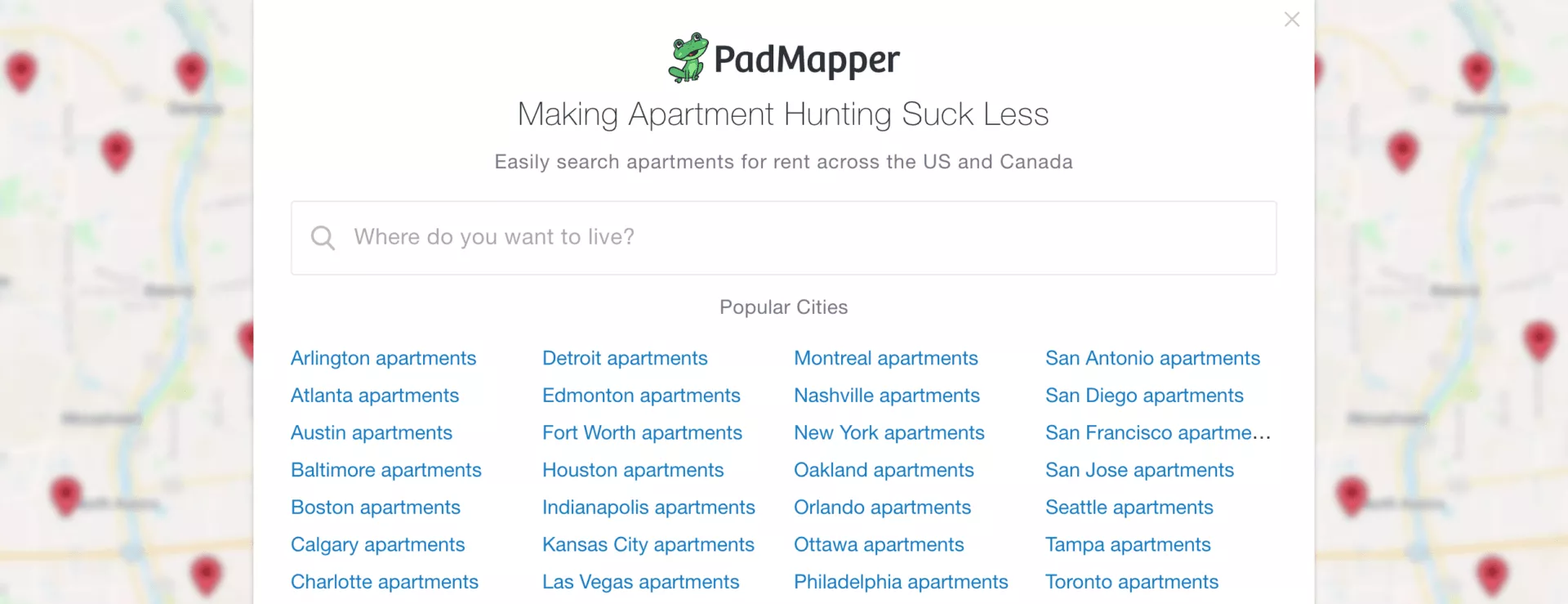 Los mejores sitios web para ayudarlo a encontrar el apartamento perfecto: PadMapper