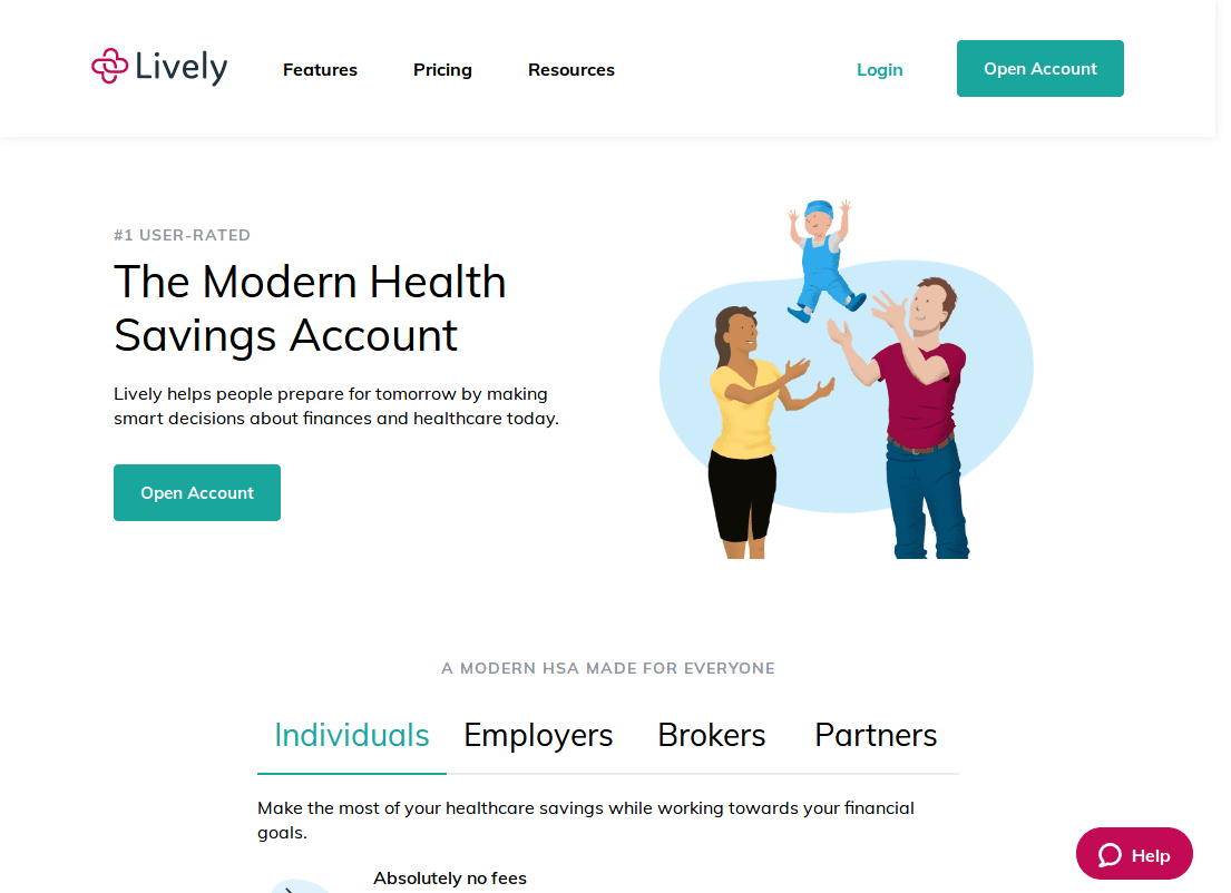 Lively HSA Review - Lively Sign-up