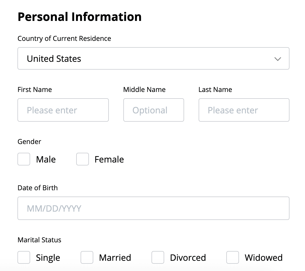 Webull Review: My experience using Webull - Personal Information