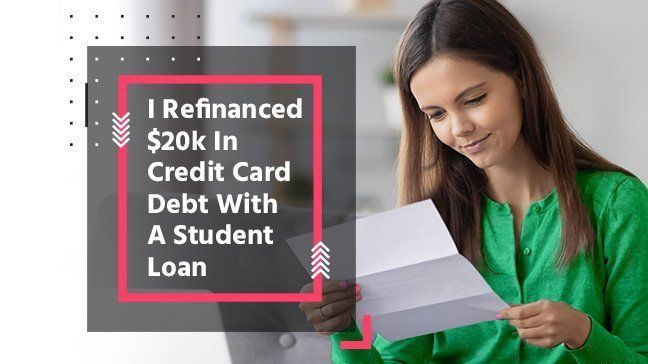 My Biggest Financial Mistake: That Time When I Refinanced $20k In Credit Card Debt With A Student Loan