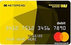 Western Union#xAE; Netspend#xAE; Mastercard#xAE; Prepaid Card
