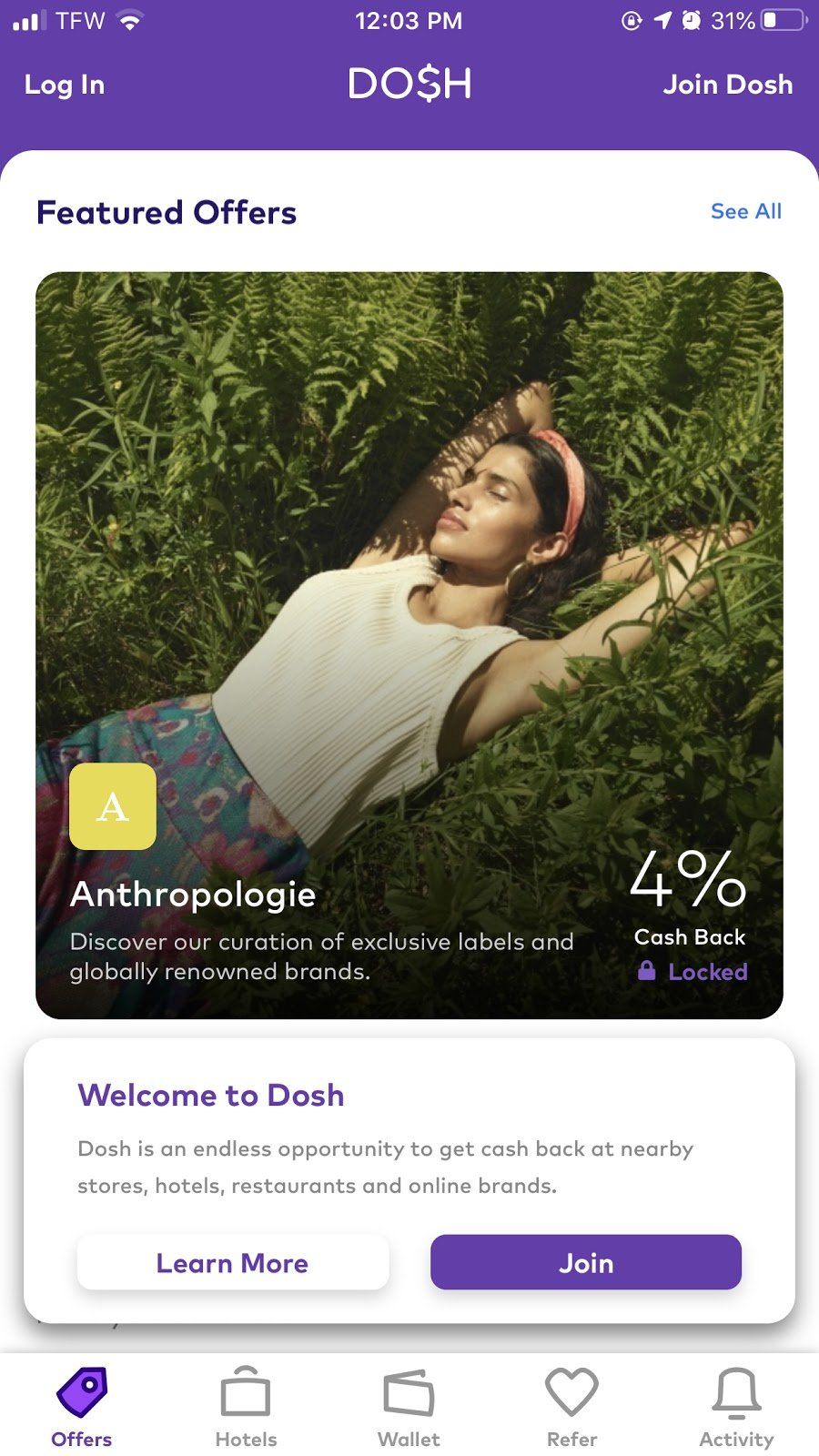 Dosh Review: How I Earn Cash Back, No Coupons Required - Featured offers