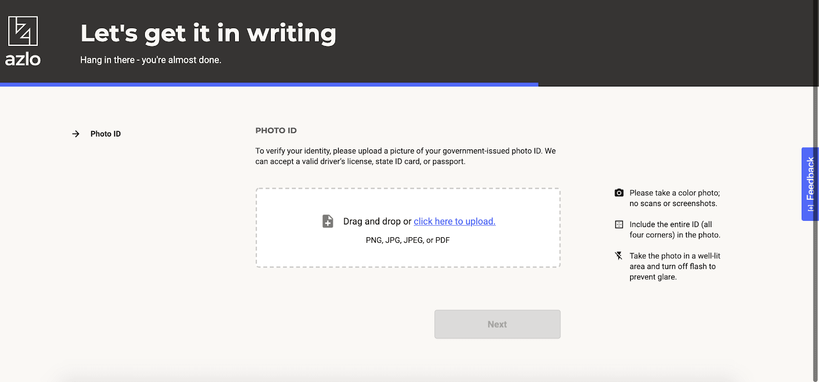 Azlo Review: My Experience Researching Azlo’s Banking Features - Lets get it in writing