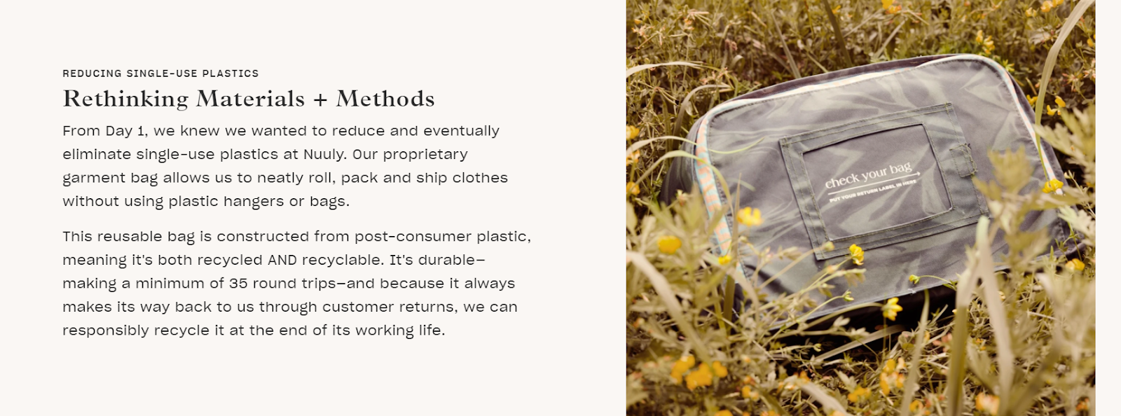 Nuuly Review: Rented Clothing For The Stylish, Sustainable Shopper - Rethinking materials + methods