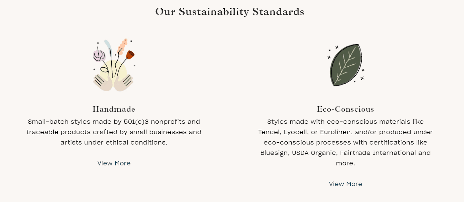 Nuuly Review: Rented Clothing For The Stylish, Sustainable Shopper - Our sustainability standard
