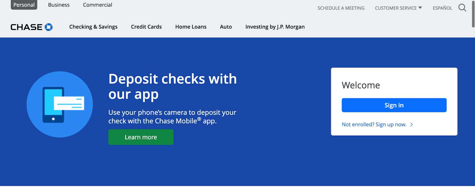 Chase personal loans deals