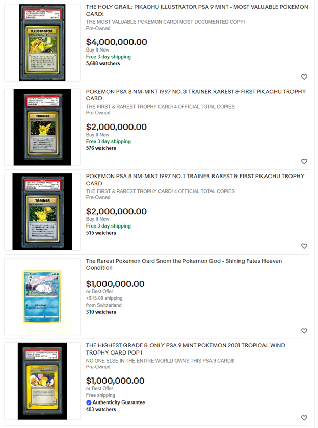 THE HOLY GRAIL: PIKACHU ILLUSTRATOR PSA 9 MINT - MOST VALUABLE