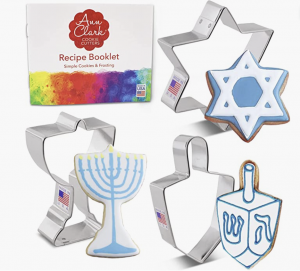 Hanukkah cookie cutters