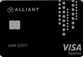 Alliant Cashback Visa Signature card art