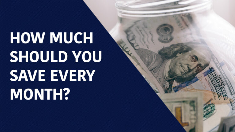 Save Allowance How Much Should I Save Each Month?