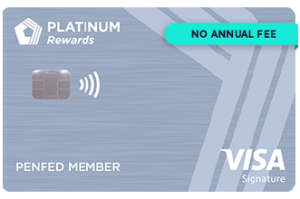 PenFed Platinum Rewards Visa Signature card