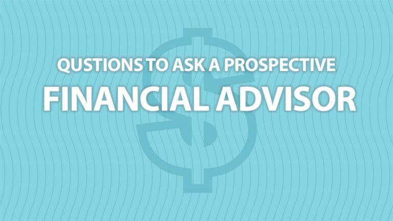 Text: Questions to ask a financial advisor