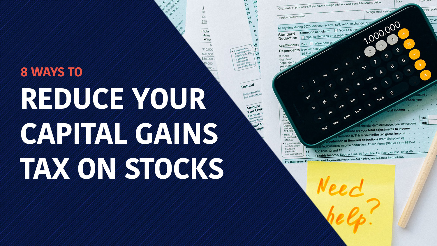 Reduce Capital Gains on Stocks