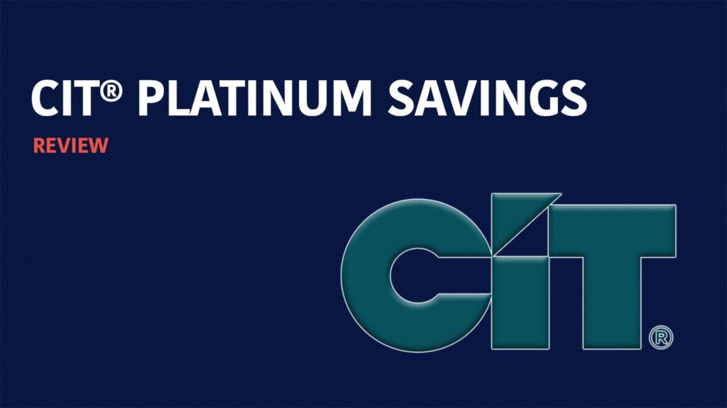 CIT Platinum Savings Account review